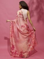 navyasa by liva Floral Printed Saree - Image 3