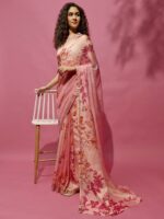 navyasa by liva Floral Printed Saree